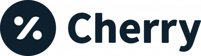 The black and white logo for Cherry payment plans.