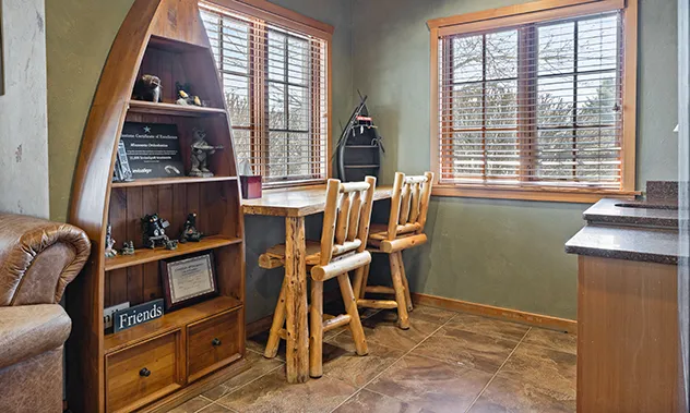 Woodbury Office book shelf