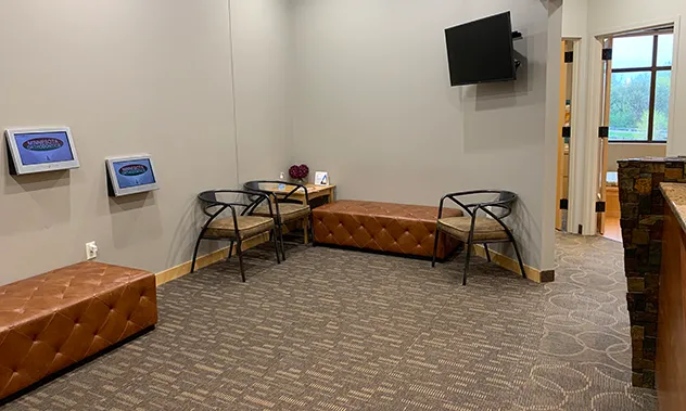 Mendota Heights Office patient waiting room