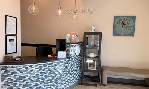 Front desk of Hugo office location